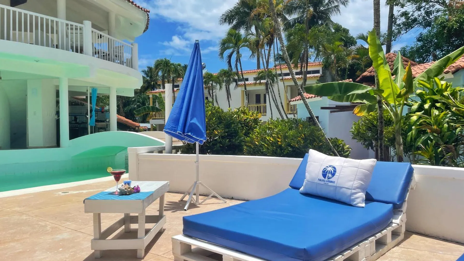 Palms Lounge Cabarete Hotel Den Dominikanske Republik